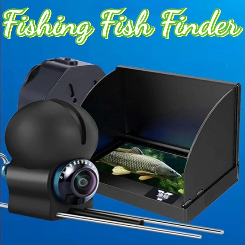 Fish Finder Portable - Localizador de Peixes Leve com Câmera