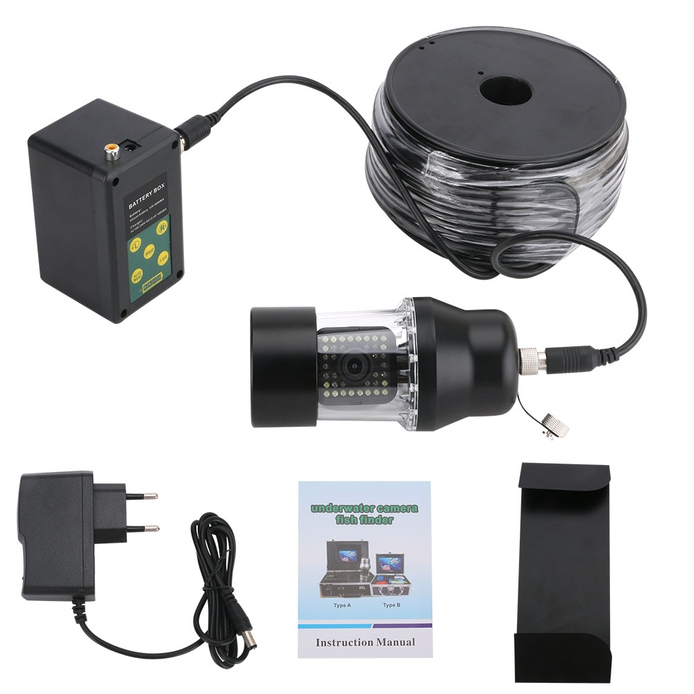 Fishing Camera - 9 Polegada gravador dvr 100m câmera