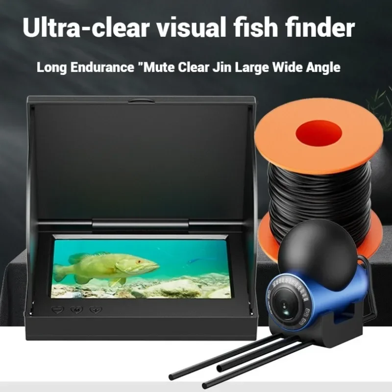 Fish Finder Portable - Câmera de Pesca Subaquática com Visão