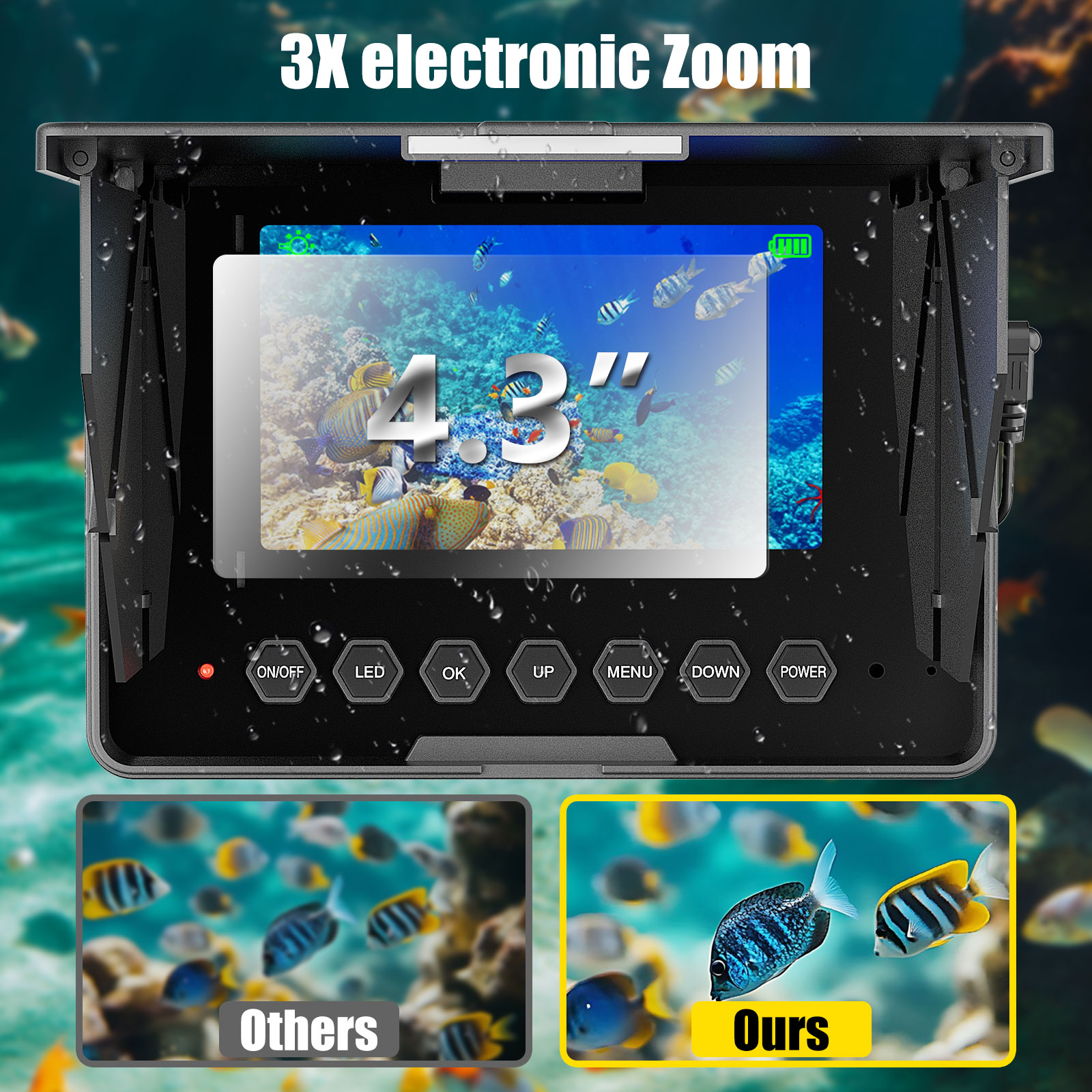 Câmera de Pesca Subaquática -  - Fish Finder Portable avaliação e preço