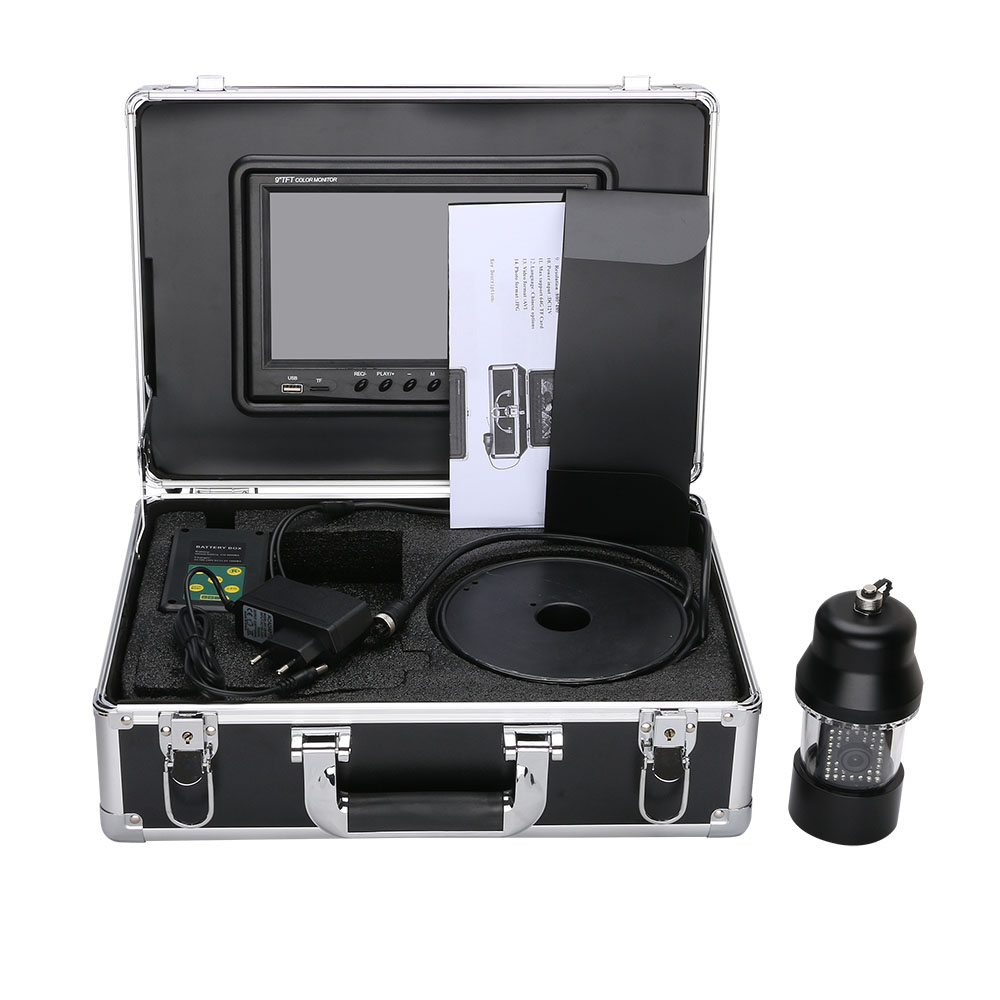 9 Polegada gravador dvr 100m c - Fishing Camera avaliação e preço