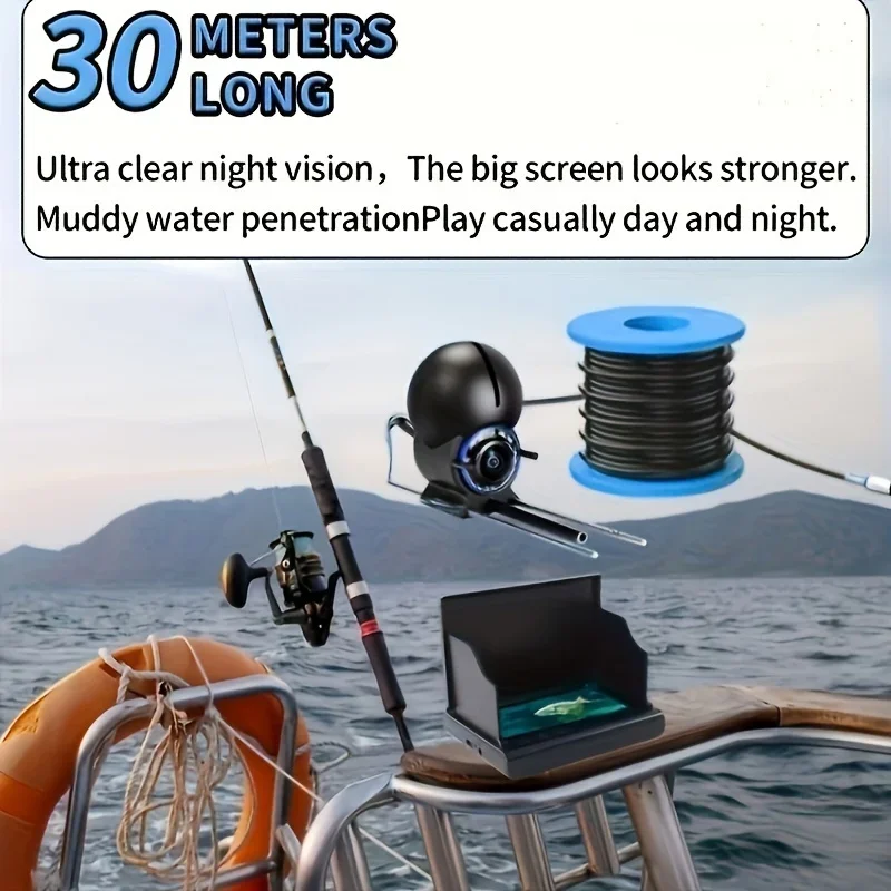 Câmera de Pesca Subaquática co - Fish Finder Portable avaliação e preço